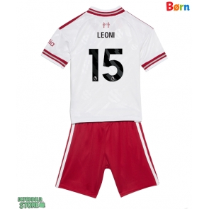 Liverpool Giovanni Leoni #15 Replika Babytøj Udebanesæt Børn 2026-27 Kortærmet (+ Korte bukser)